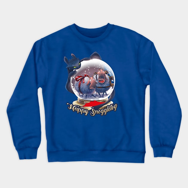 Happy Snoggletog! - How to Train Your Dragon: Homecoming​ Crewneck Sweatshirt by Fine_Design